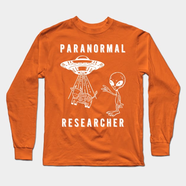 Paranormal Researcher Long Sleeve T-Shirt by lilmousepunk